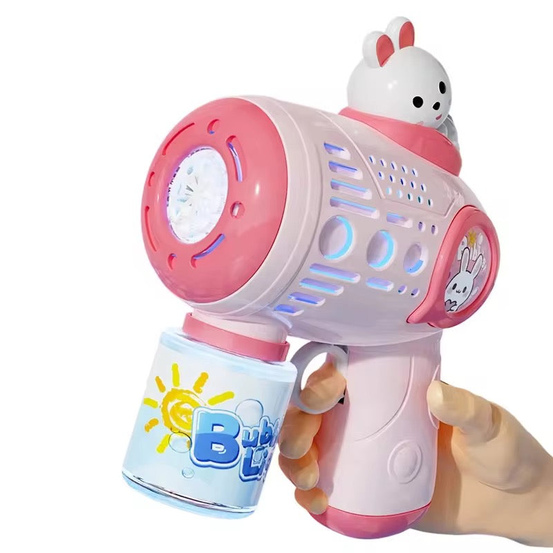 Petrella Bubble Gun Bazooka for Kids – Automatic Bubble Blower Machine (Fun Outdoor Bubble Blaster)
