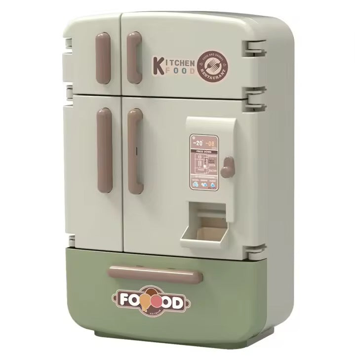 Premium Quality Fridge Toy Set with Fruits &amp; Food Accessories – Kids Kitchen Role Play Toy