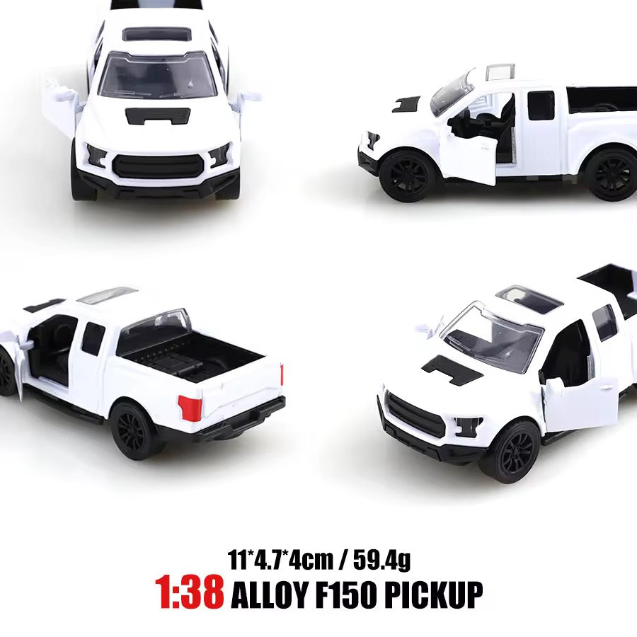 Mini Rivo Dala Metal Pullback Car – Die-Cast Model with Opening Doors (1 Piece, Multiple Colors)