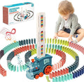 Domino Train Toy – Automatic Domino Laying Fun & Educational Building Game for Kids