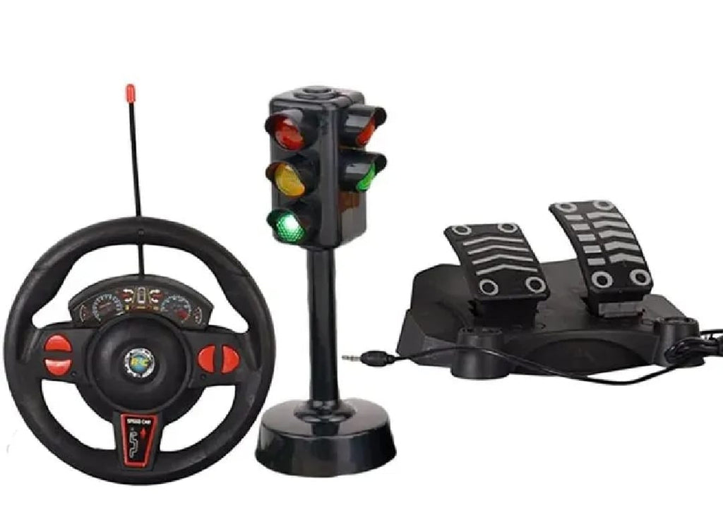 RC Racing Car 1:16 with Steering Wheel & Accelerator Pedal Set – Remote Control Driving Experience