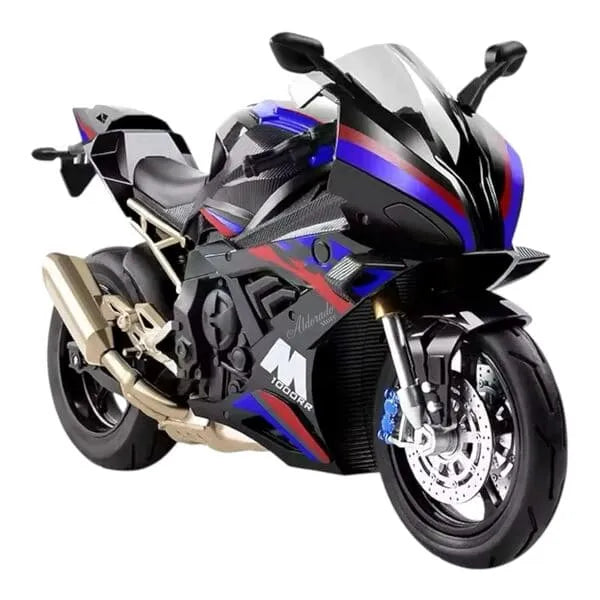 1:9 BMW 1000RR Heavy Bike Diecast Model – Premium Alloy Collectible Motorcycle with Light &amp; Sound
