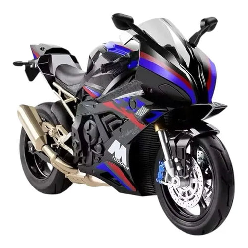 1:9 BMW 1000RR Heavy Bike Diecast Model – Premium Alloy Collectible Motorcycle with Light & Sound