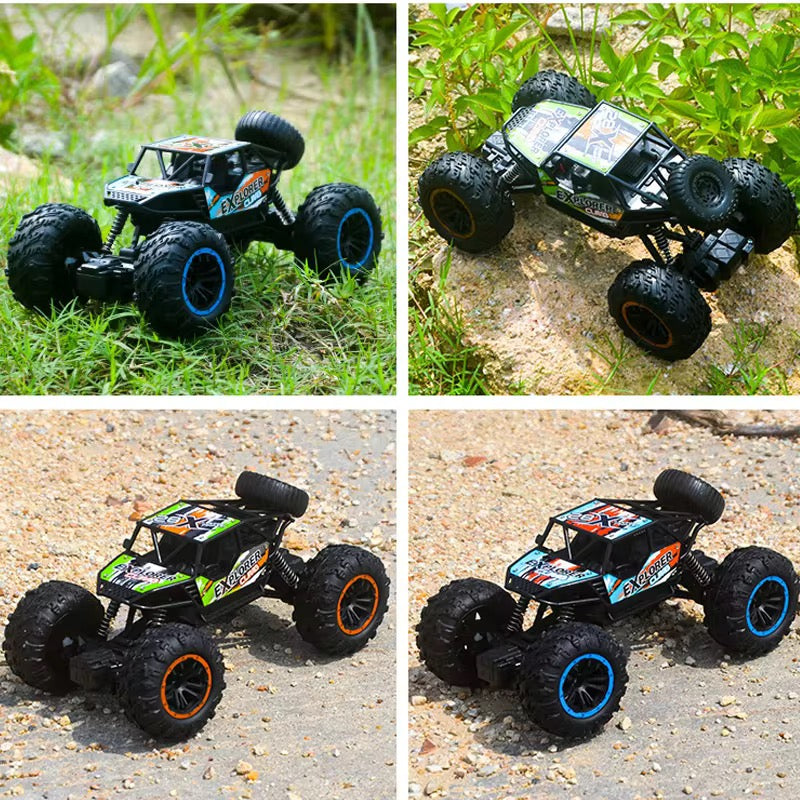 Rock Crawler RC Metal Remote Control Car for Kids – Off-Road Adventure Vehicle