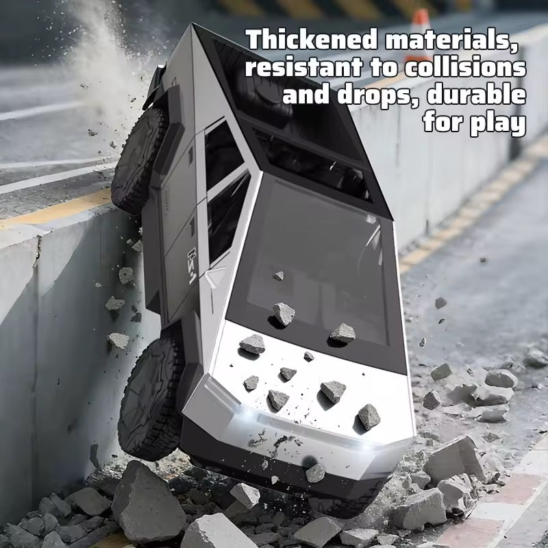 Tesla Cybertruck RC Remote Control Pickup Truck – Rechargeable Battery Edition