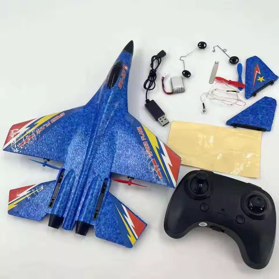 RC SU-35 Fighter Jet – Remote Control Flying Plane with Durable EPP Foam Body