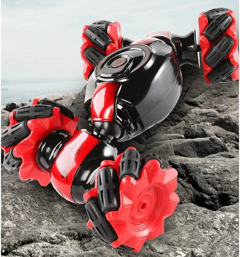 Remote Control Twisting Hand Gesture Sensing RC Stunt Car – 360° Transforming Off-Road Racer