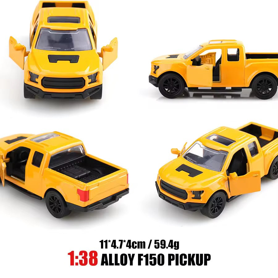 Mini Rivo Dala Metal Pullback Car – Die-Cast Model with Opening Doors (1 Piece, Multiple Colors)