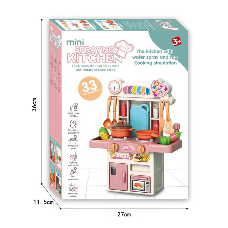 Deluxe Kitchen Play Set – High Quality Pretend Cooking Toy with 16 Accessories