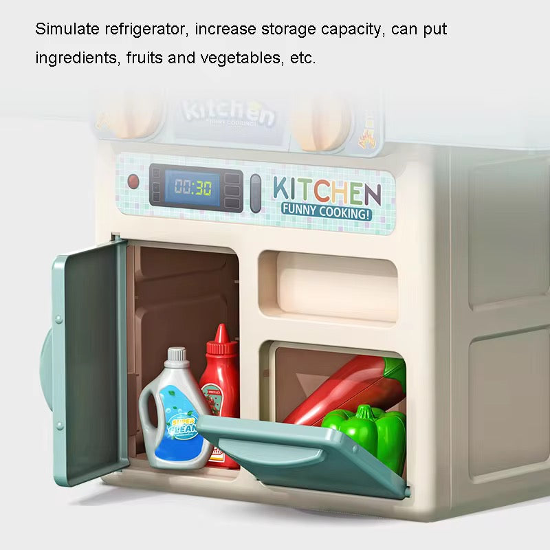 Deluxe Kitchen Play Set – High Quality Pretend Cooking Toy with 16 Accessories