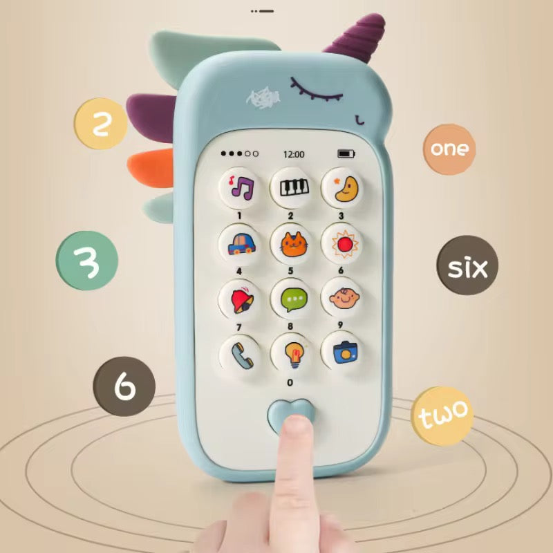 Educational Unicorn Phone Toy for Kids – Interactive Learning &amp; Magical Play Smartphone Toy