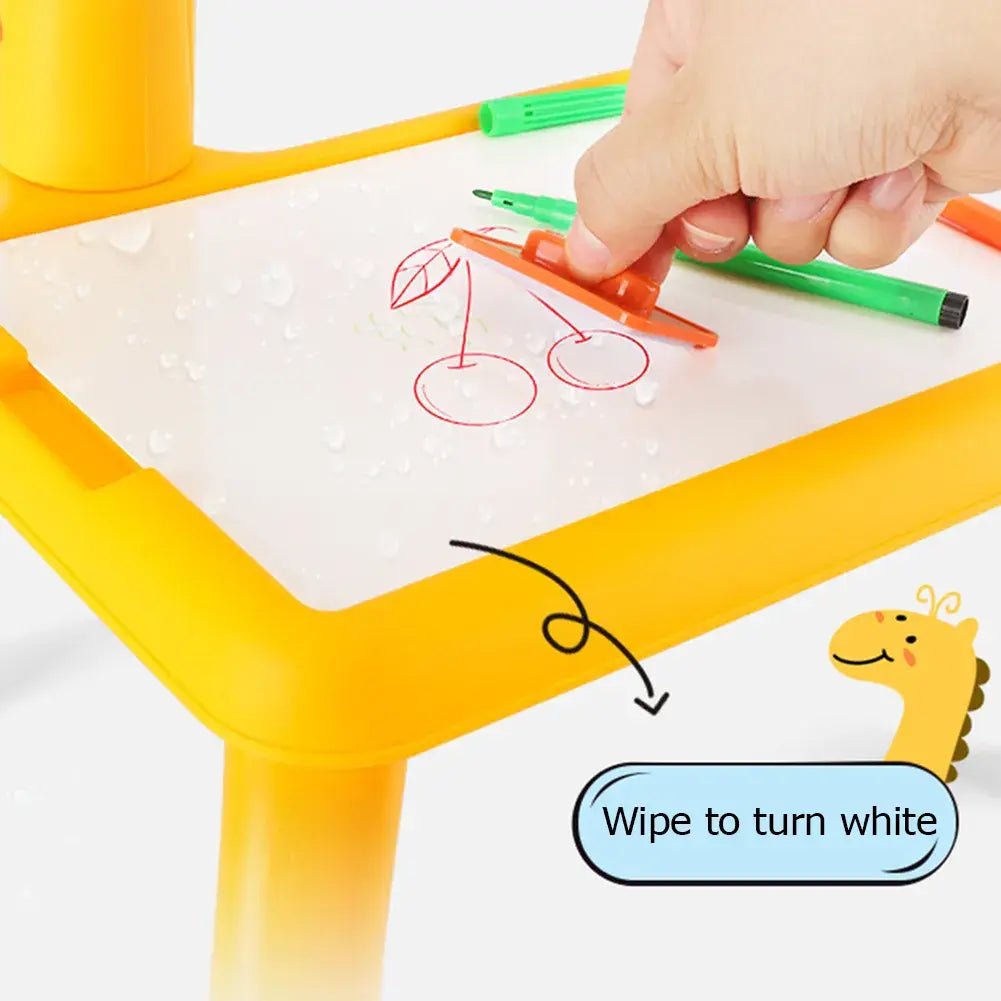 3 In 1 Kids Drawing Projector Table