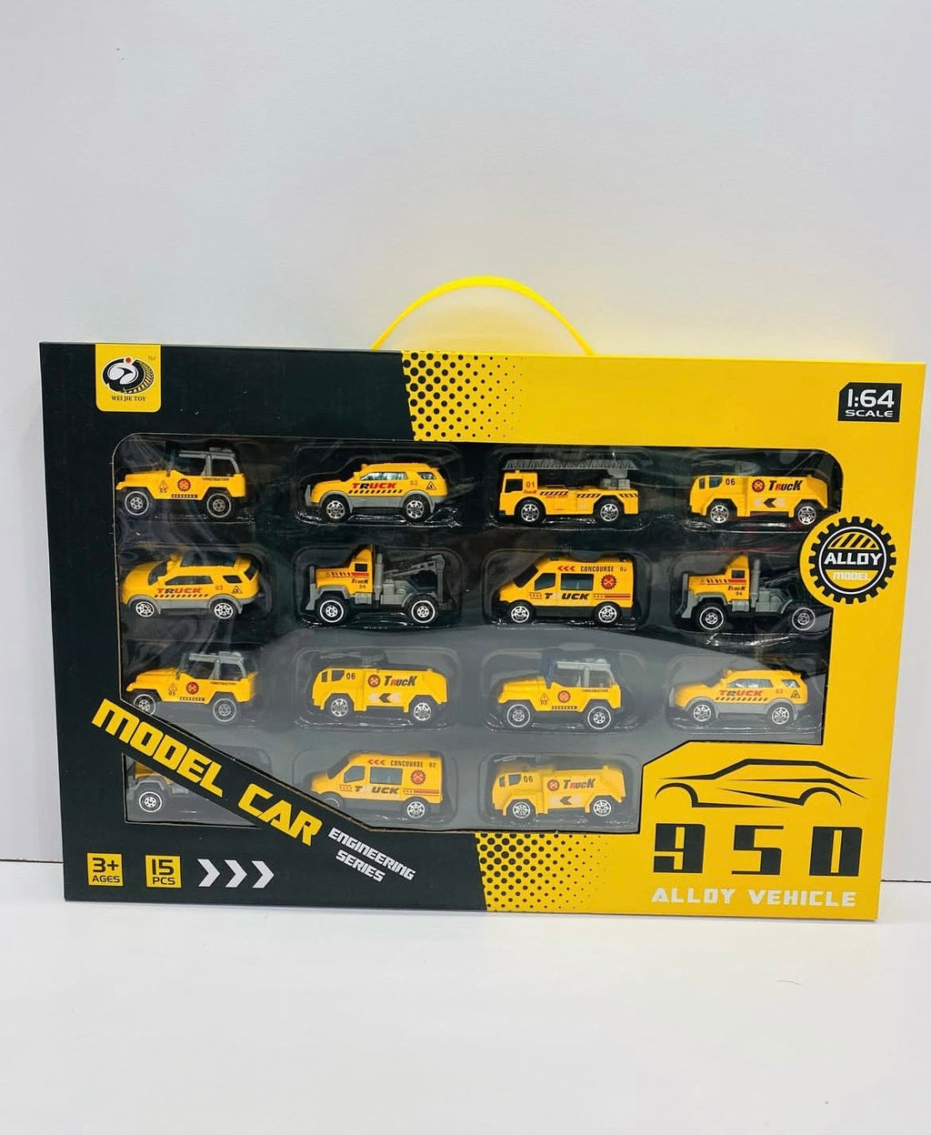 15 Metal Cars Box – Premium Quality 1:64 Scale Die-Cast Vehicle Set