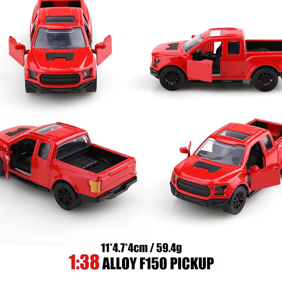 Mini Rivo Dala Metal Pullback Car – Die-Cast Model with Opening Doors (1 Piece, Multiple Colors)