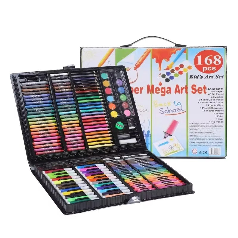 Colouring Art Kit – Multi-Character Box Set for Kids (168 pcs &amp; 68 pcs)
