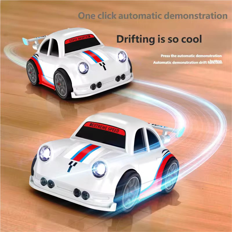 2-in-1 Remote Control Stunt Car with Watch &amp; Remote – 4WD Off-Road Acrobatic Toy
