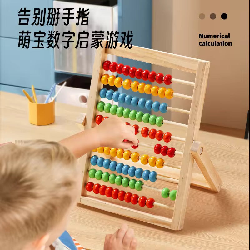 Wooden Abacus Toy – Counting &amp; Math Learning Tool for Kids