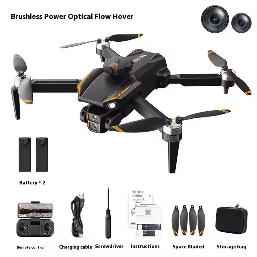 S26 Pro Drone with HD Camera – Foldable Remote Control Quadcopter