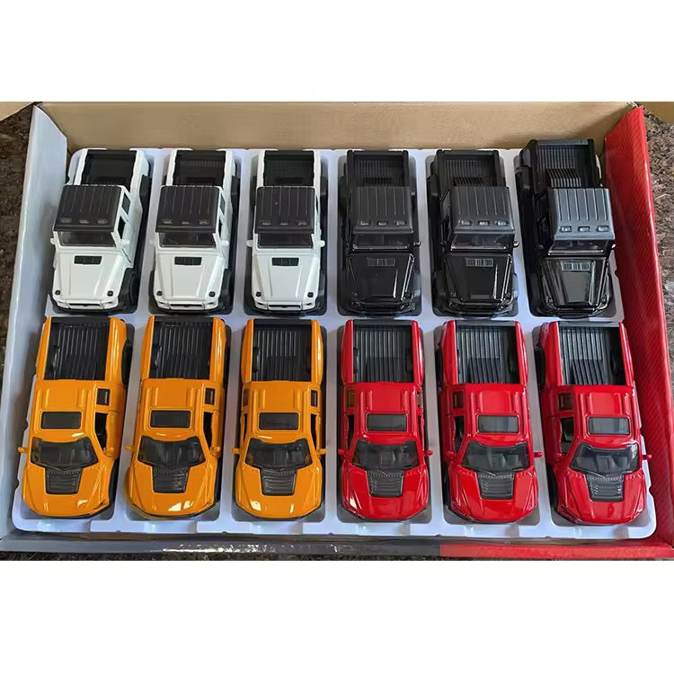 Mini Rivo Dala Metal Pullback Car – Die-Cast Model with Opening Doors (1 Piece, Multiple Colors)