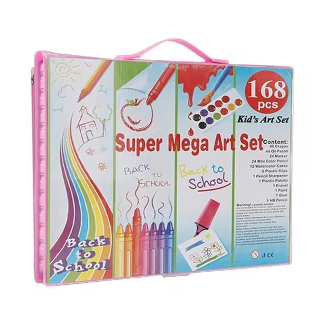 Colouring Art Kit – Multi-Character Box Set for Kids (168 pcs &amp; 68 pcs)