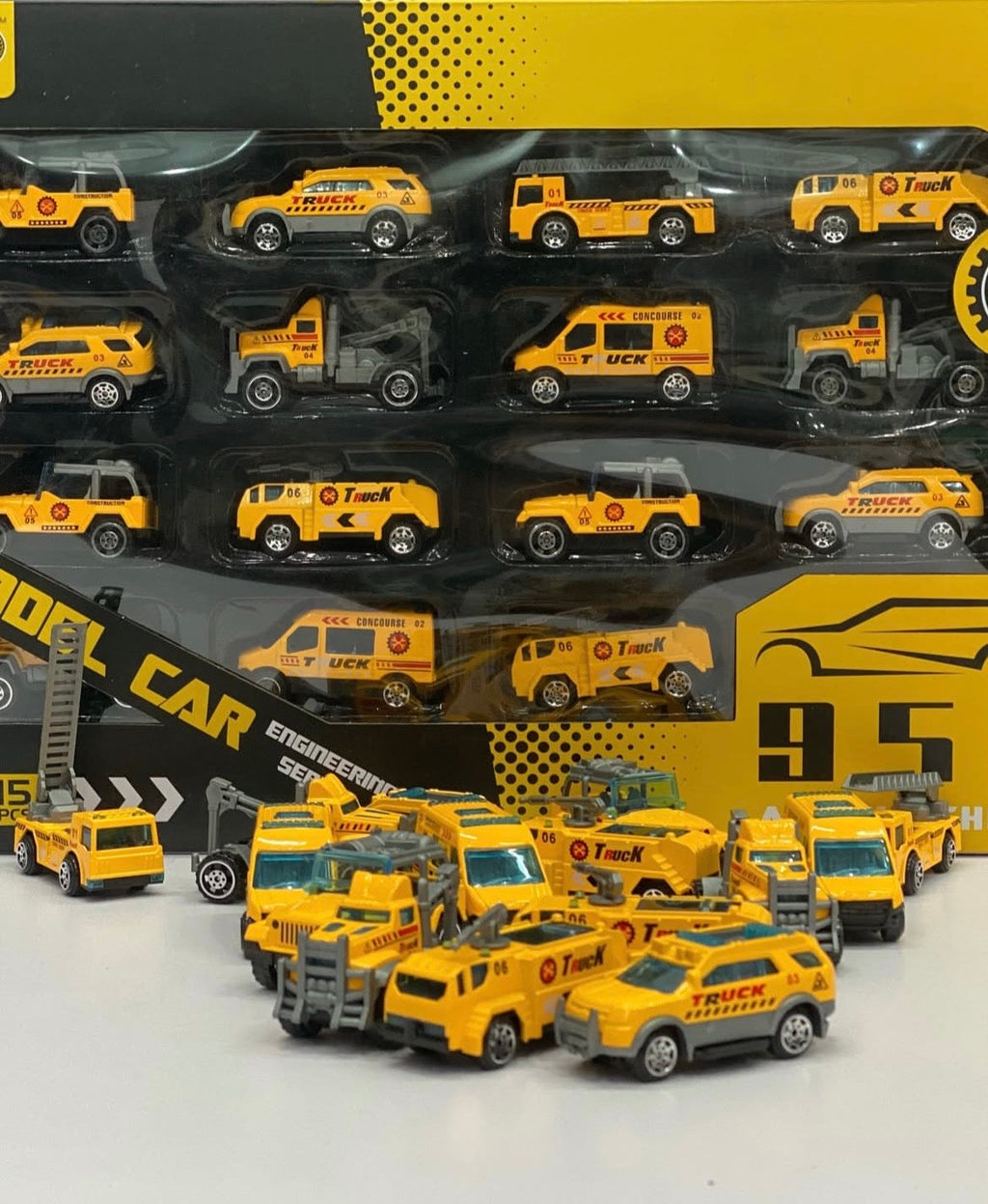 15 Metal Cars Box – Premium Quality 1:64 Scale Die-Cast Vehicle Set