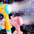 Giraffe Bubble Gun Toy for Kids – Automatic Bubble Blaster Machine (Outdoor &amp; Indoor Bubble Maker)