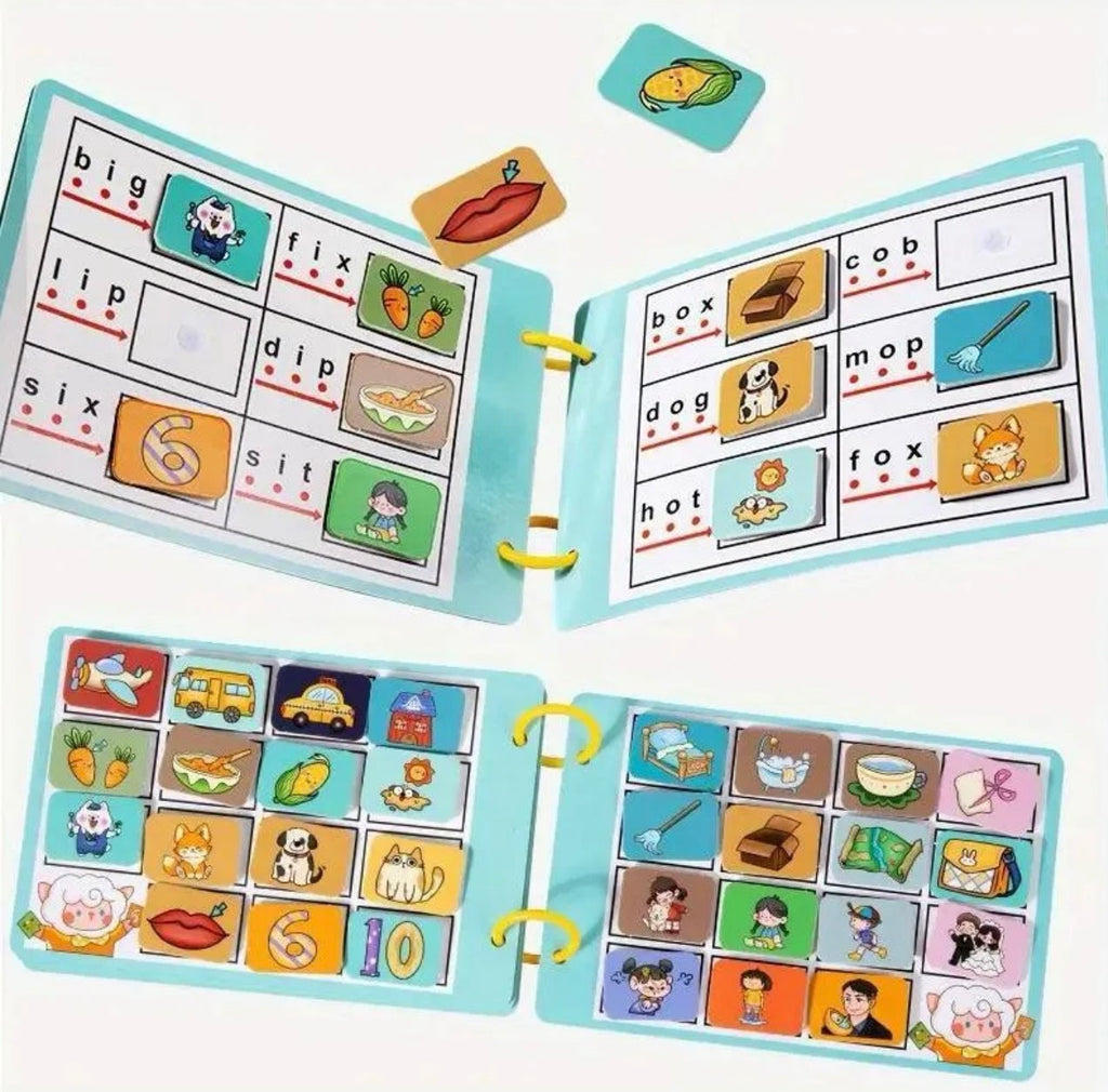 Busy Book for Toddlers – Interactive Learning Fun Educational Activity Book