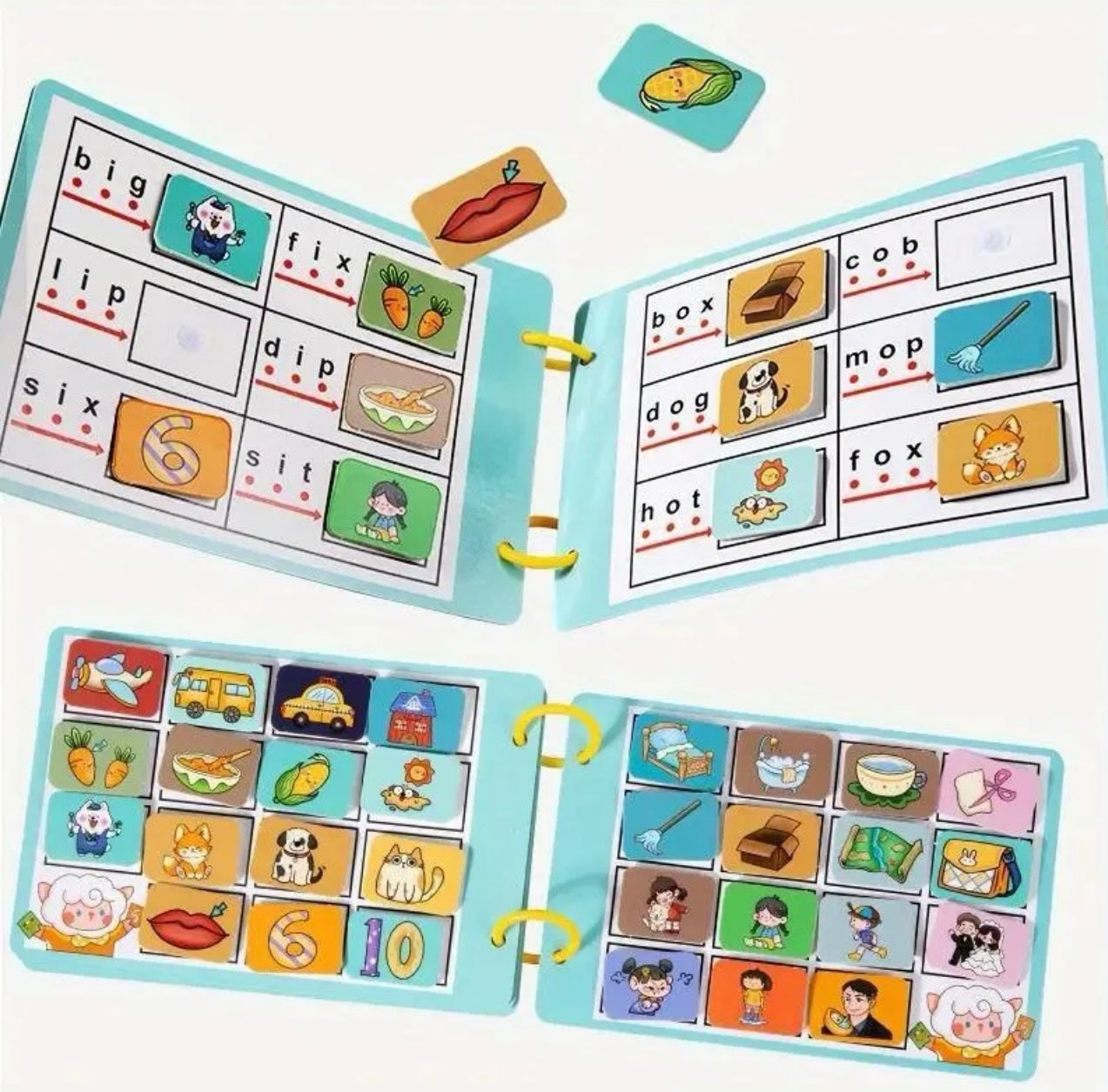Busy Book for Toddlers – Interactive Learning Fun Educational Activity Book