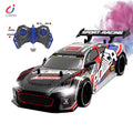 RC Sports Drift Car with Lights &amp; Water Spray – 2.4G Racing Car for Kids