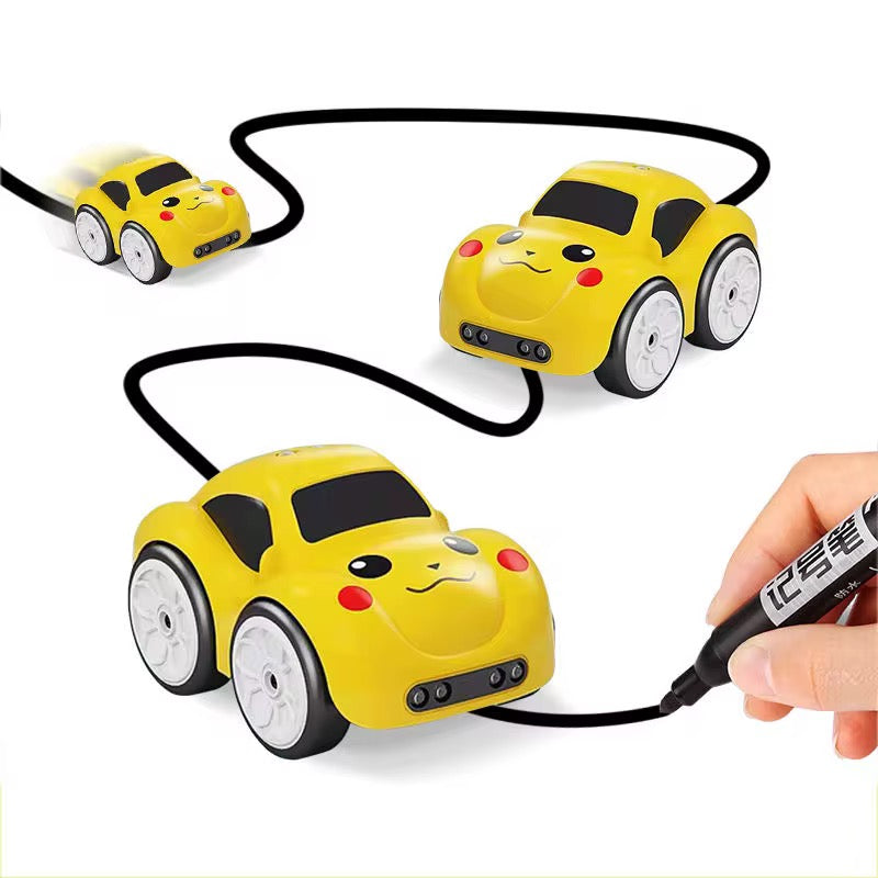 2.4GHz Electric Mini Follow Car – Remote & Induction Control Smart Toy Car