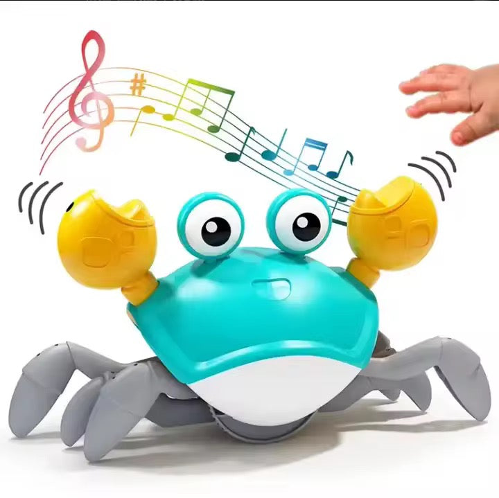 Induction Crawling Crab Toy – Smart Motion Sensor Fun Interactive Toy for Kids