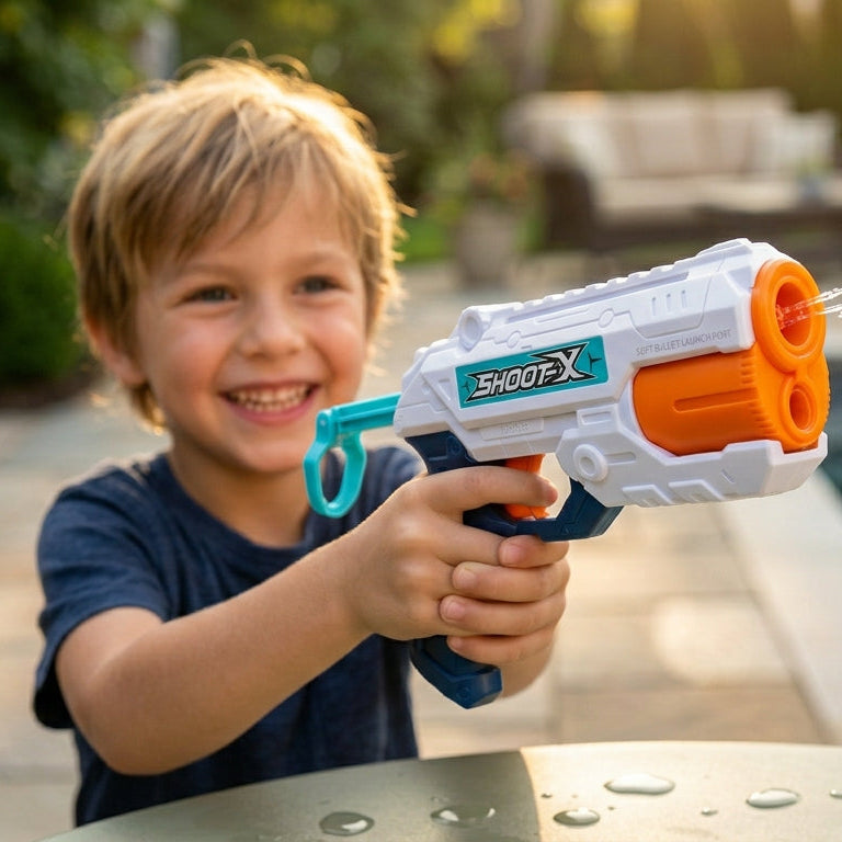 🔫💦 Magic 2-in-1 Shooting & Water Gun – Soft Ball Blaster & Water Shooter Toy for Kids