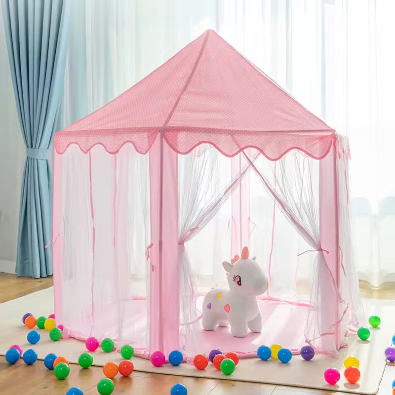 Princess Castle Kids Play Tent House – Magical Indoor &amp; Outdoor Play Tent