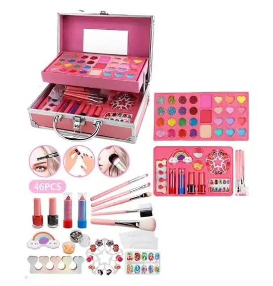 Shining Mermaid Makeup Briefcase For Kids