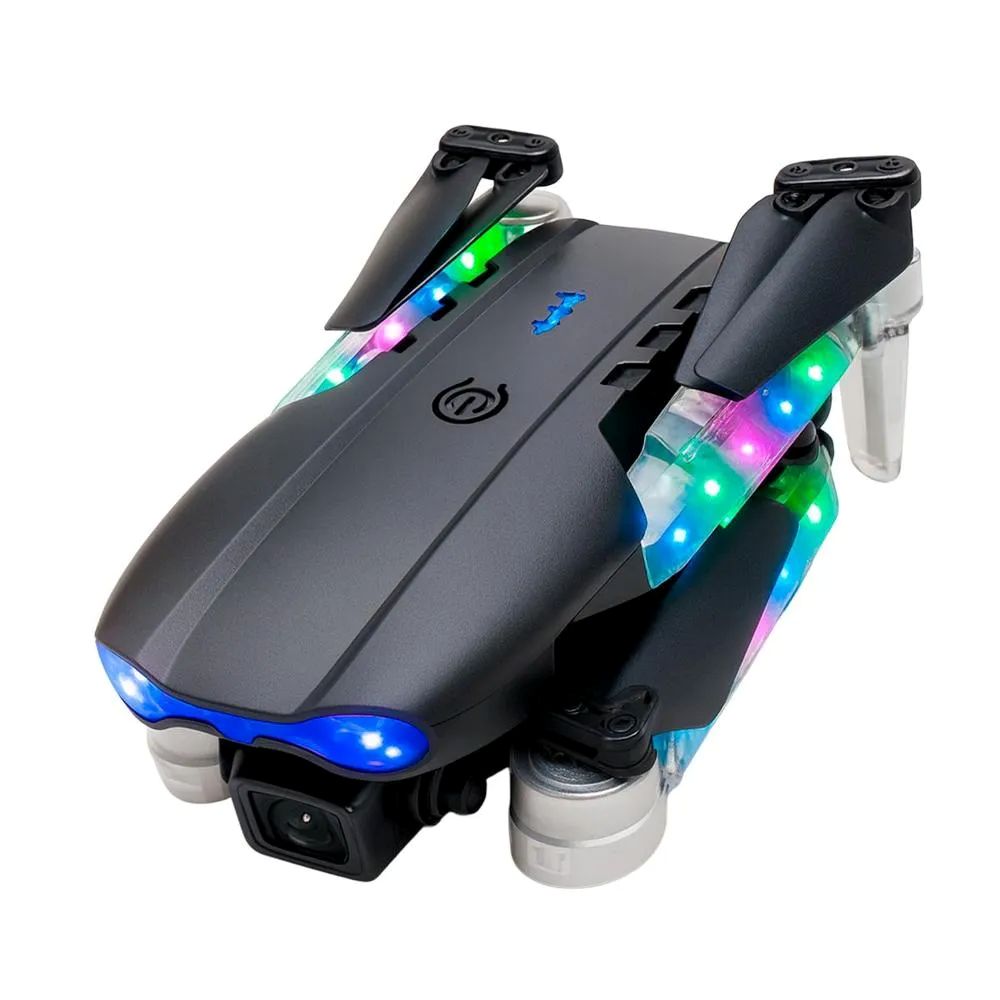 Drone E99D Max luz RGB Camara Dual UHD Camera