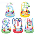 Montessori Wooden Beads Maze Toy – Educational Roller Coaster Puzzle for Kids