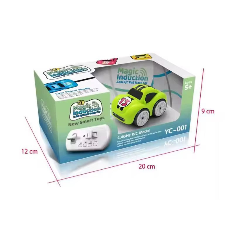 2.4GHz Electric Mini Follow Car – Remote & Induction Control Smart Toy Car
