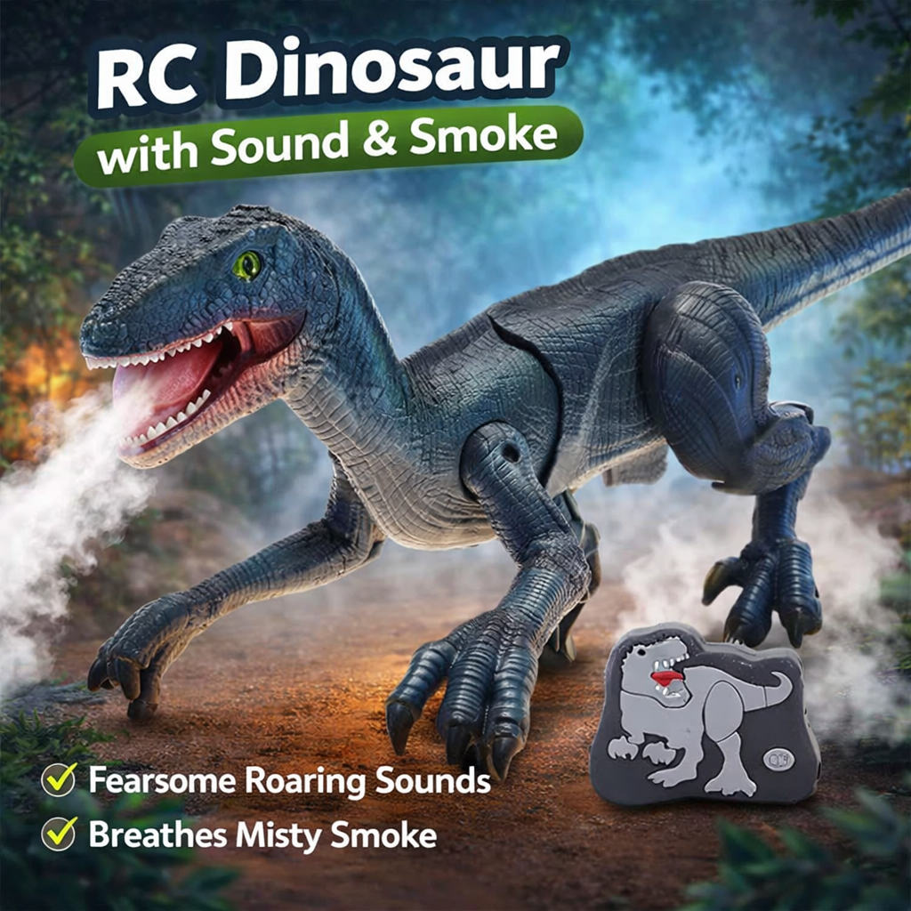 Remote Control Dinosaur Toy for Kids