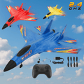 Remote Control Flying Foam Airplane-Lightweight RC Glider for Kids