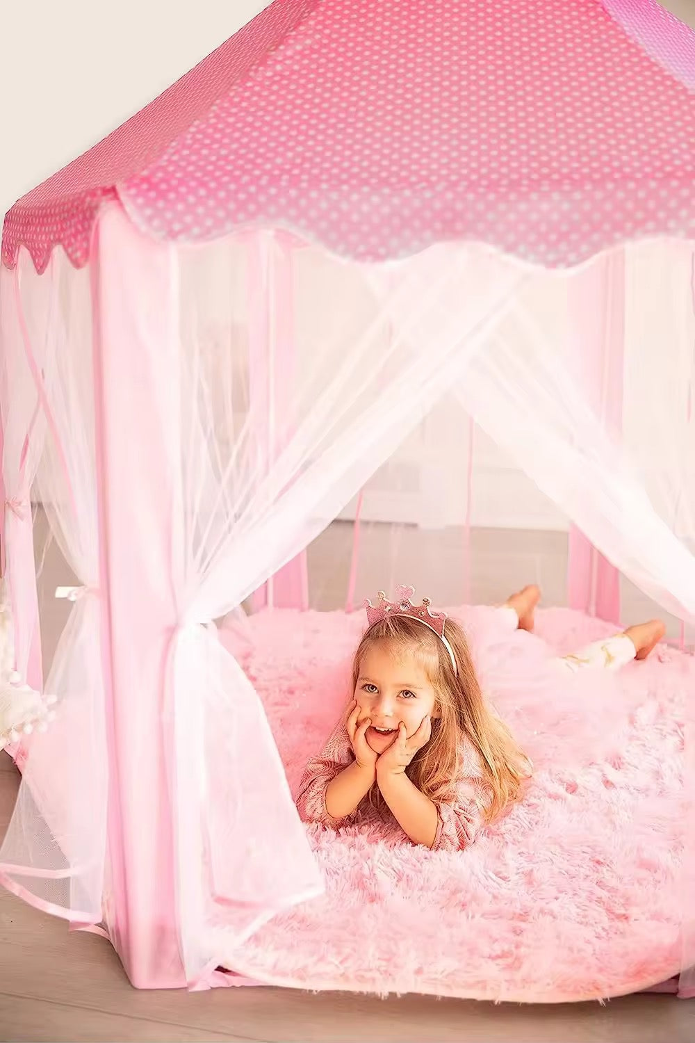 Princess Castle Kids Play Tent House – Magical Indoor &amp; Outdoor Play Tent