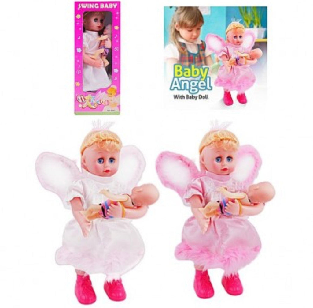 Adorable Baby Swing Doll – Musical Rocking &amp; Interactive Cute Toy for Kids