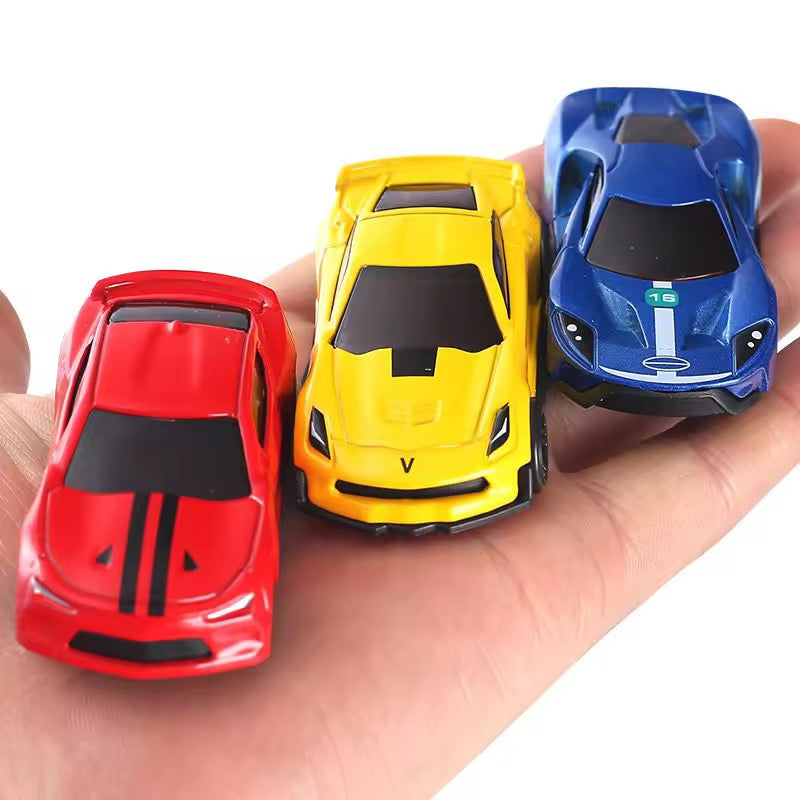 Pack of 6 Mini Metal Cars – Die-Cast Car Model Set for Kids