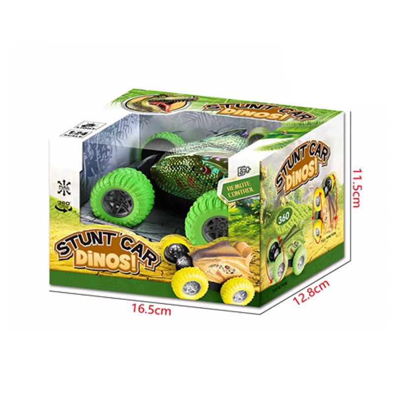 Rechargeable Dancing Stunt Car for Kids – Remote Control Action Toy with Lights &amp; Music