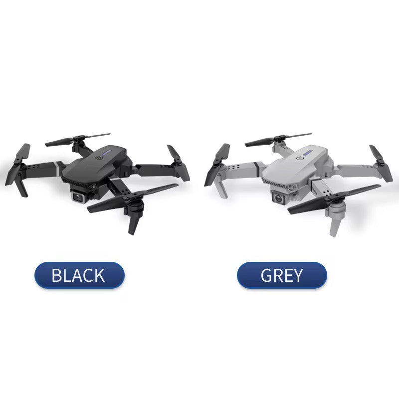 E88 Pro Foldable Drone with WiFi Camera – Portable RC Drone with One-Key Takeoff &amp; 3 Speed Modes