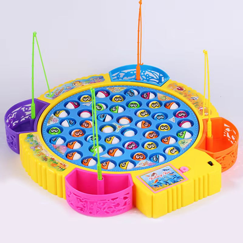 45PCS Magnetic Fishing Toy Game – Big Educational Catch &amp; Learn Set for Kids