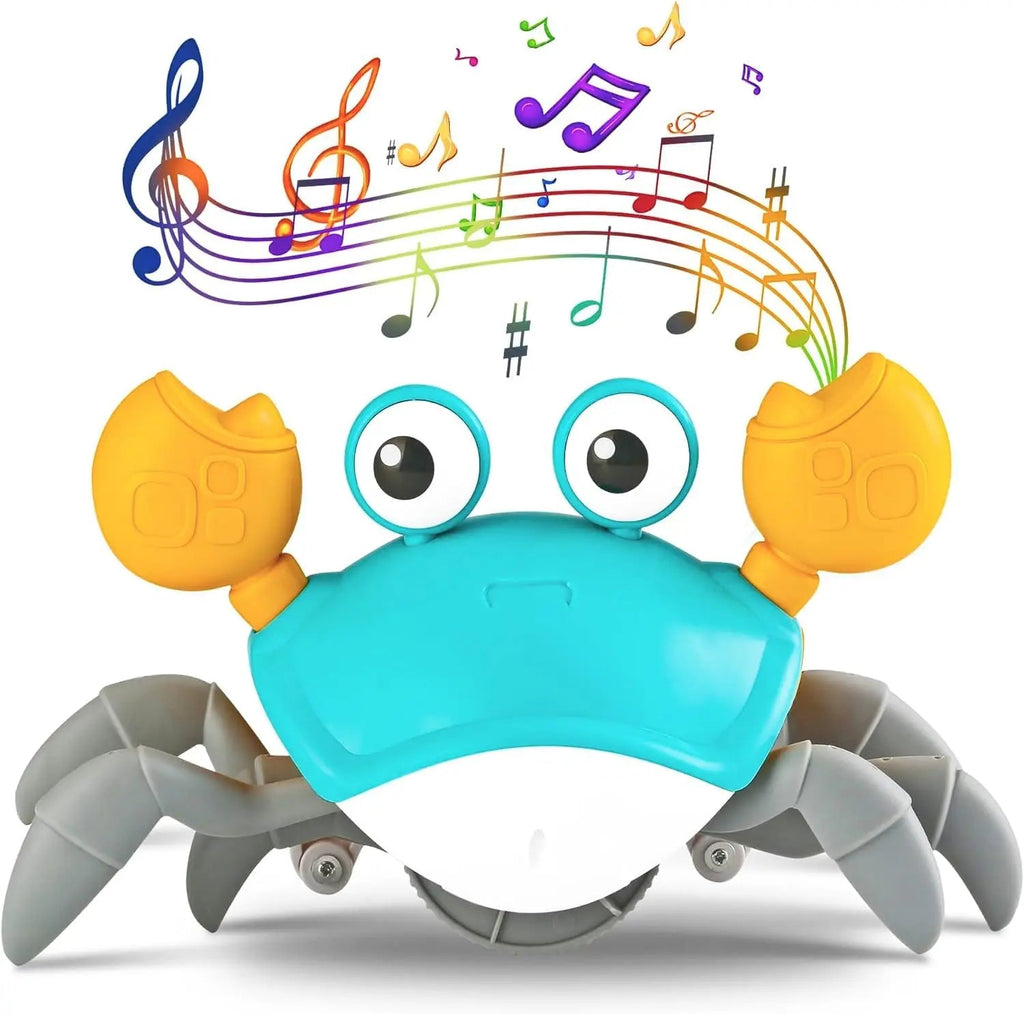 Electric Crawling Crab Toy With Lights & Music for Kids