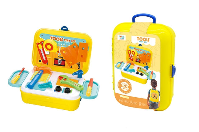 Kids Tools Play Set – Pretend Construction &; DIY Tool Kit