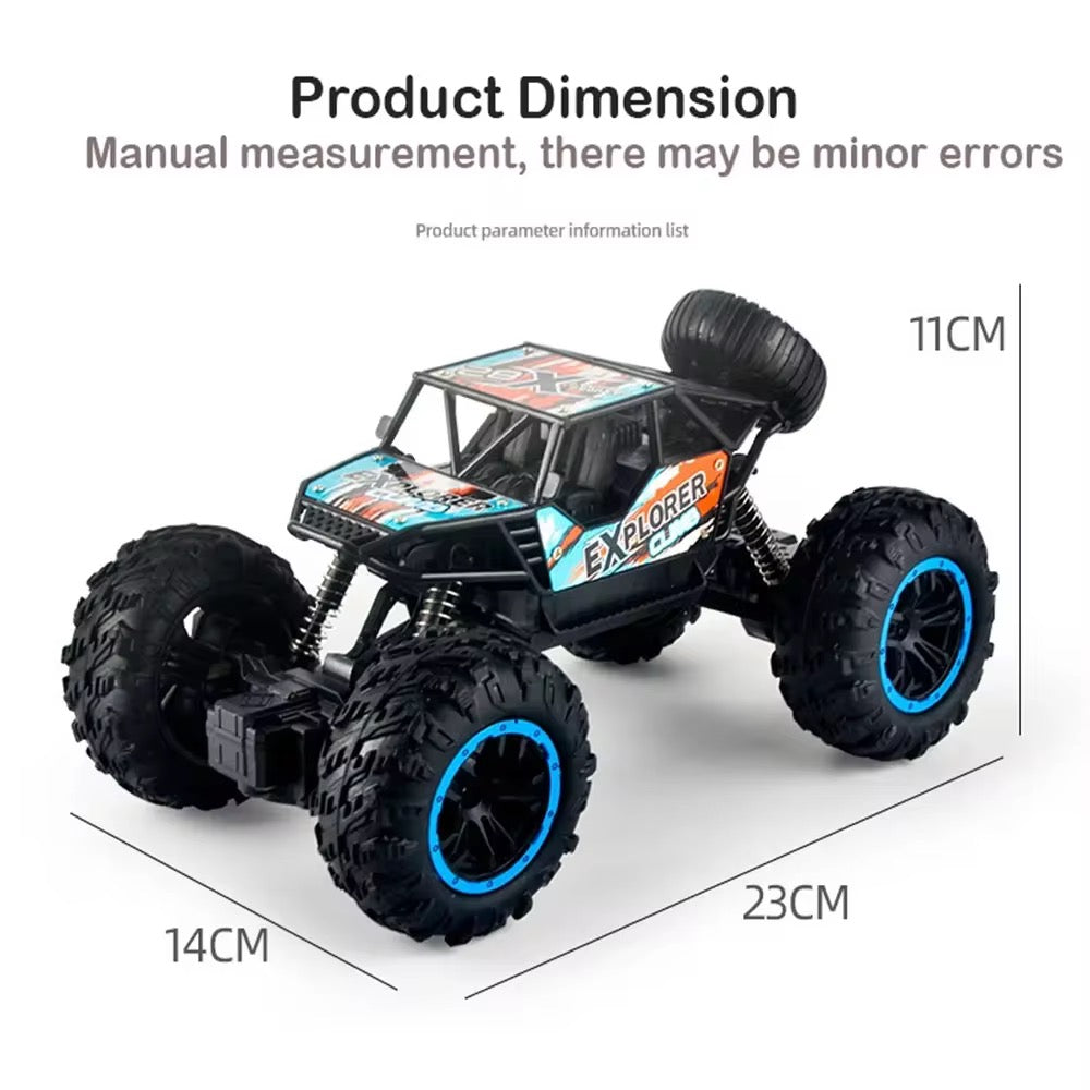 Rock Crawler RC Metal Remote Control Car for Kids – Off-Road Adventure Vehicle