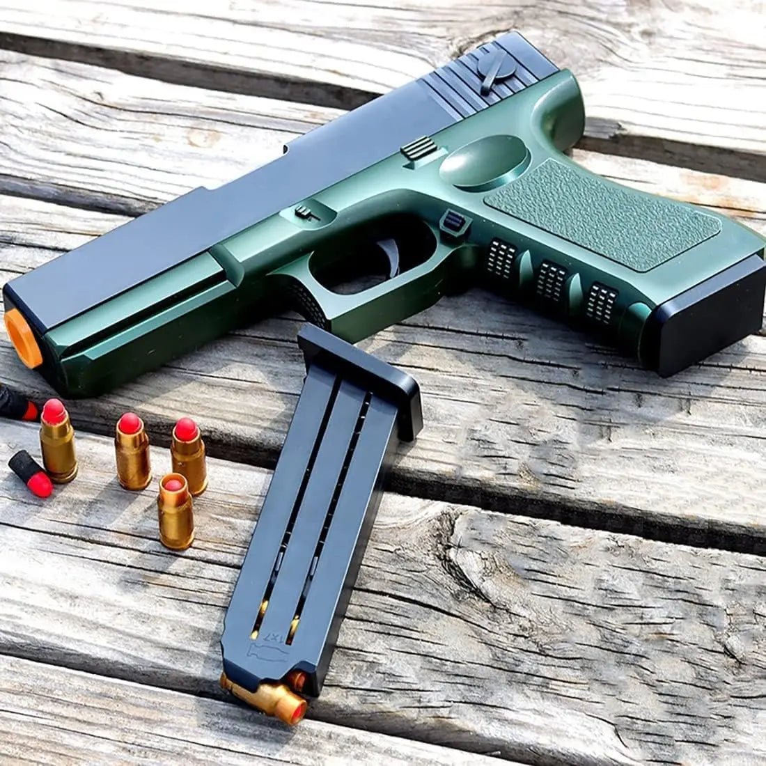 Glock Soft Bullet Gun For Kids – Foam Dart Toy Blaster