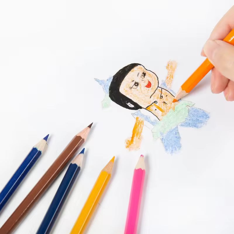 Colouring Art Kit – Multi-Character Wooden Case Set for Kids (188 pcs)
